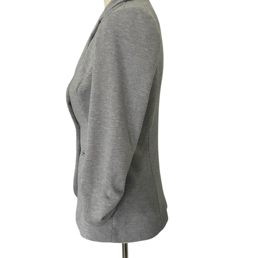 41 Hawthorn Gray Knit Blazer with Ruched Sleeves‎ Size Small - Picture 4 of 12